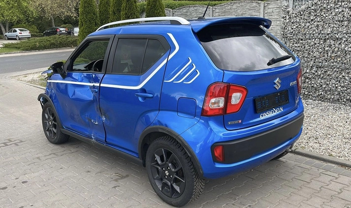 Suzuki Ignis cena 23500 przebieg: 71822, rok produkcji 2018 z Rakoniewice małe 154